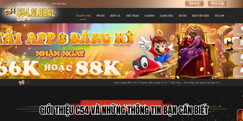 Giới thiệu C54 và những thông tin bạn cần biết