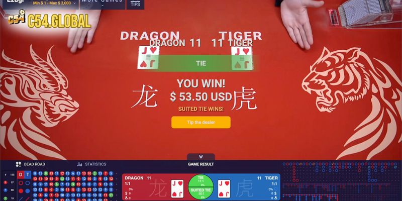 Tham khảo một số chiến thuật cá cược game rồng hổ tại C54 hiệu quả cao 